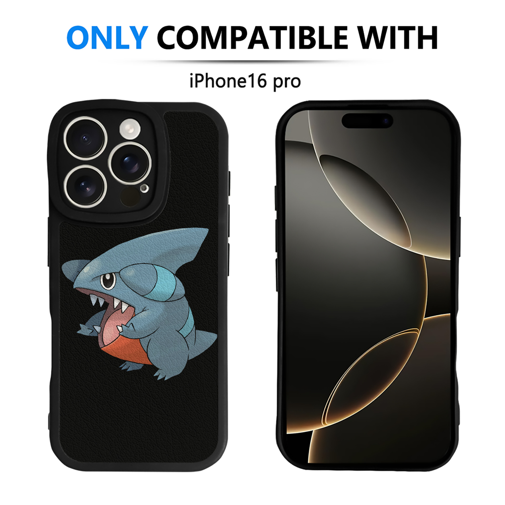（画像用） ポケットモンスター Pokémon 【iPhone 16シリーズ対応】シリコンスマホケース（レザー調） 材質：シリコン